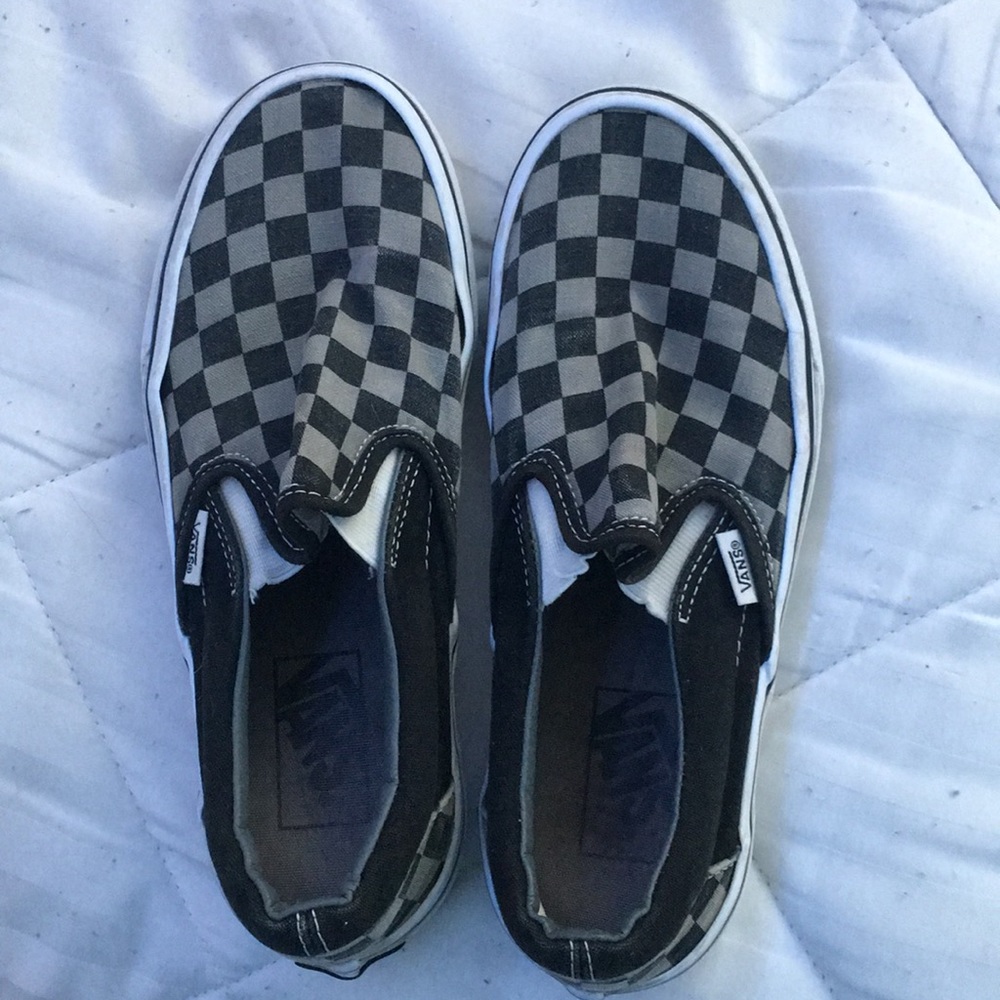 Checkered vans